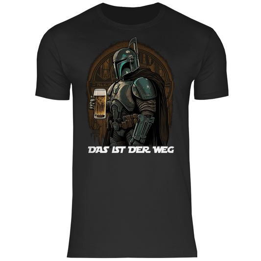 Damien – Mandalorian Beer Fun Men's Shirt