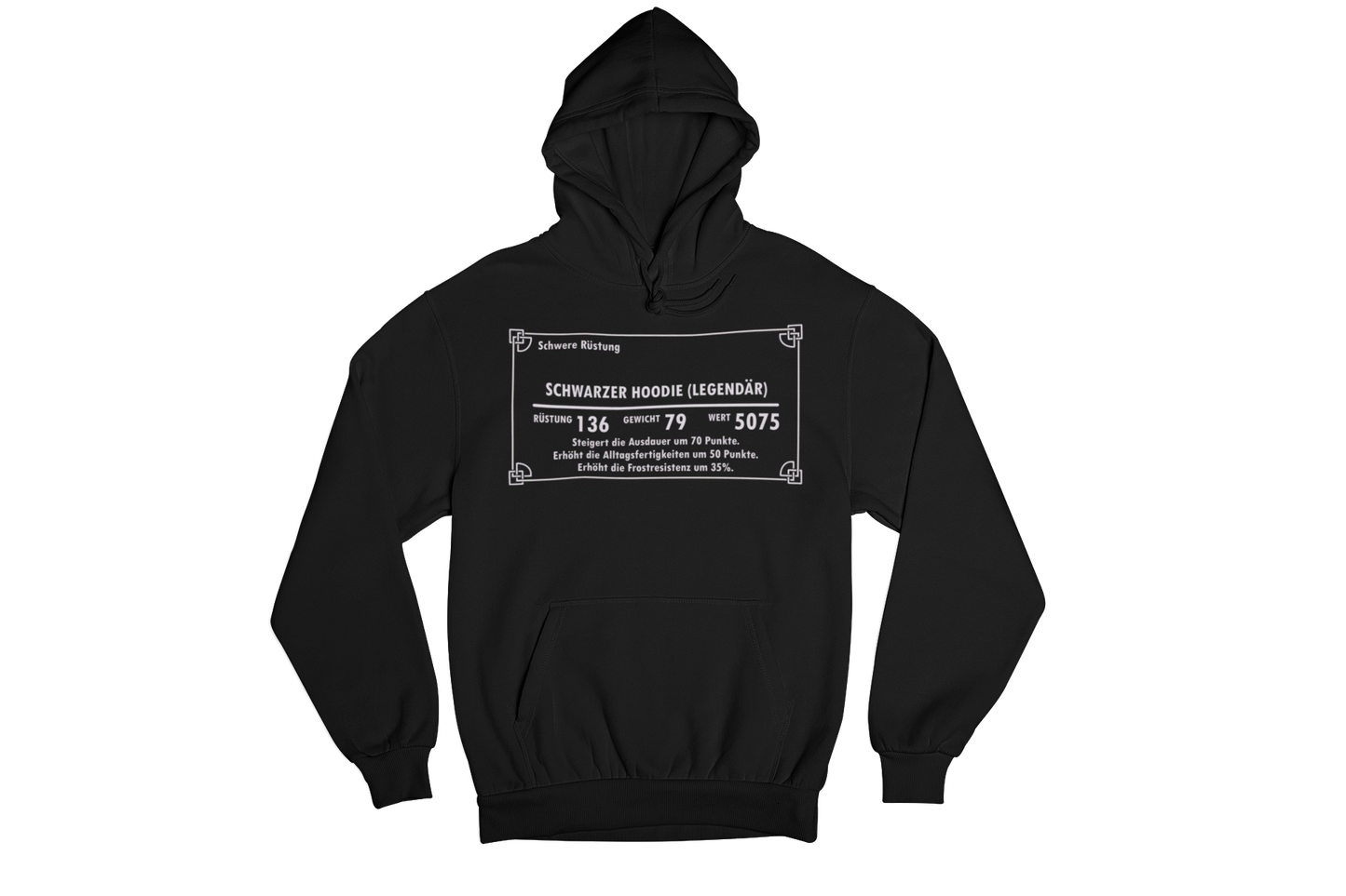 Gerald – Unisex Statement Hoodie with Unique Prescription-Inspired Graphic Design