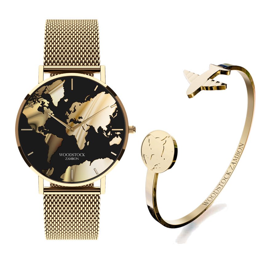 Anne – Women's Elegant Adventure Stainless Steel Watch Set