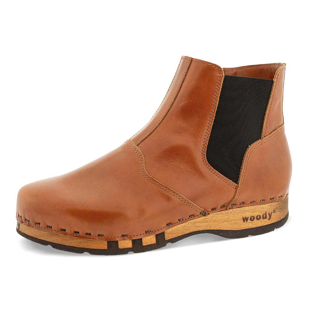 Sam – Men's Wooden Sole Chelsea Boots – Timeless Elegance with Superior Comfort