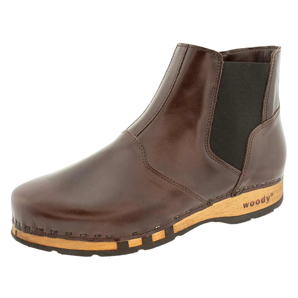 Sam – Men's Wooden Sole Chelsea Boots – Timeless Elegance with Superior Comfort