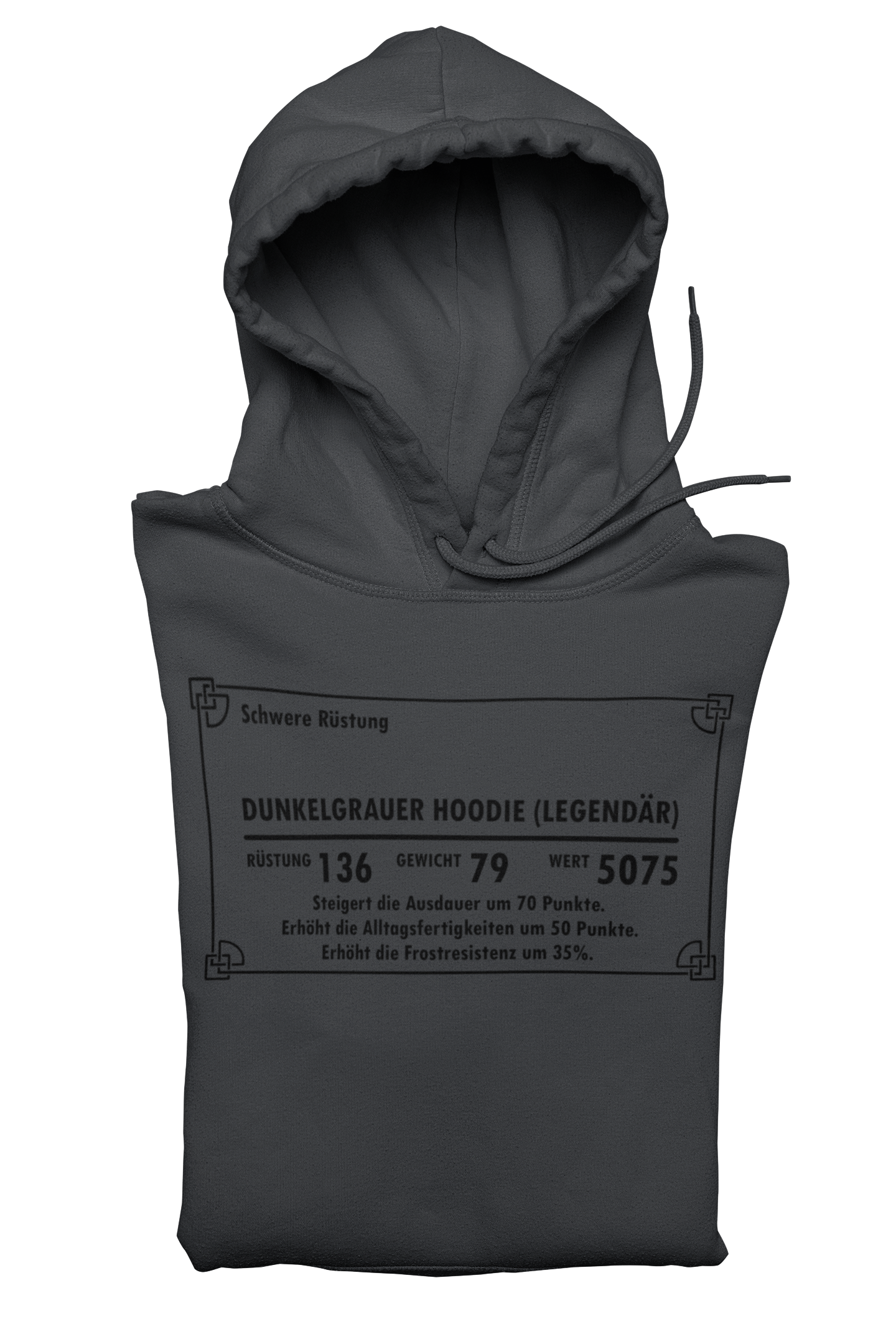 Gerald – Unisex Statement Hoodie with Unique Prescription-Inspired Graphic Design