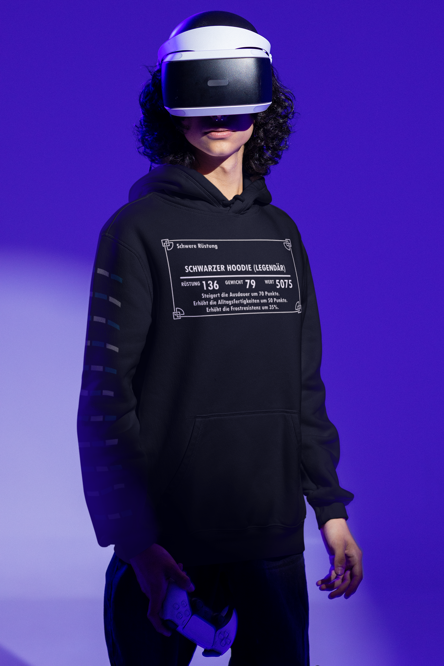 Gerald – Unisex Statement Hoodie with Unique Prescription-Inspired Graphic Design