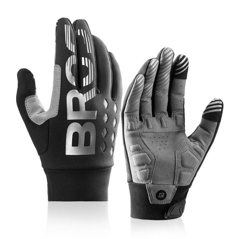 Shaun – Unisex Full-Finger Cycling Gloves with Anti-Slip Grip and Touchscreen Compatibility