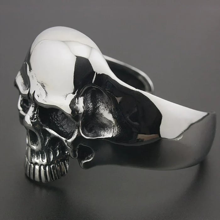 Frank – Bold Skull Bracelet Metal