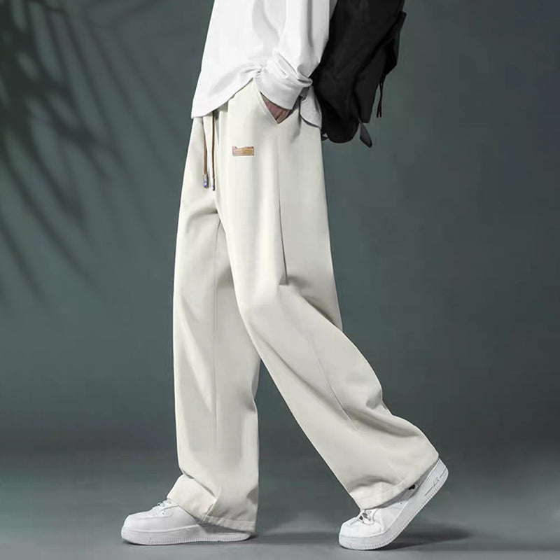 Craig – Men's Knitted Loose Straight-Leg Casual Pants