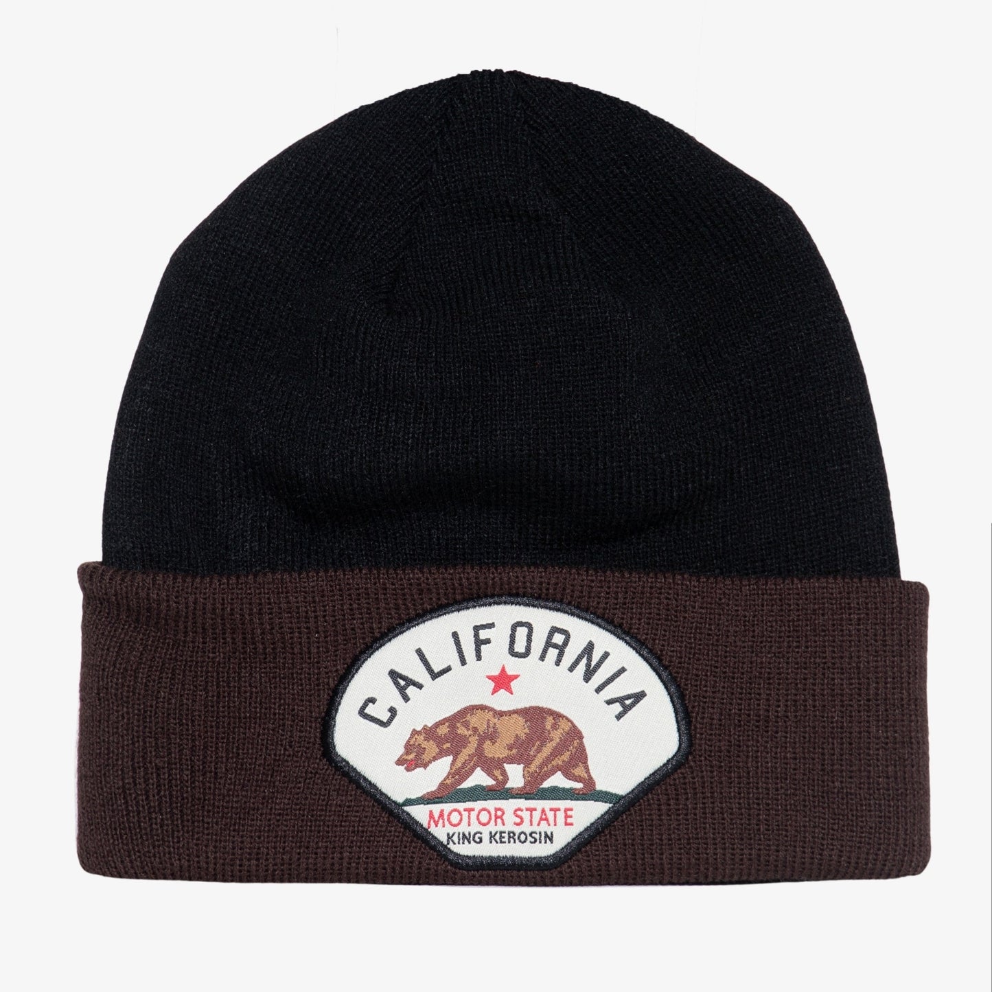 Patricia – Unisex Knit Beanie with California Motor State Patch